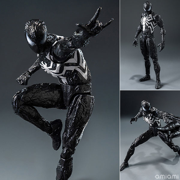 DLX スパイダーマン シンビオート・スーツ(ピーター・パーカー)通常版 1/12 可動フィギュア[スリー・ゼロ]《１２月予約》