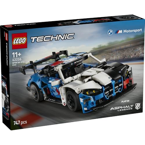 レゴ(LEGO) テクニック BMW M4 GT3 EVO レースカー おもちゃ 玩具 誕生日 プレゼント ブロック 男の子 女の子 子供 11歳 12歳 13歳 小学生 乗り物 車 ミニカー フィギュア グッズ スポーツ 42226