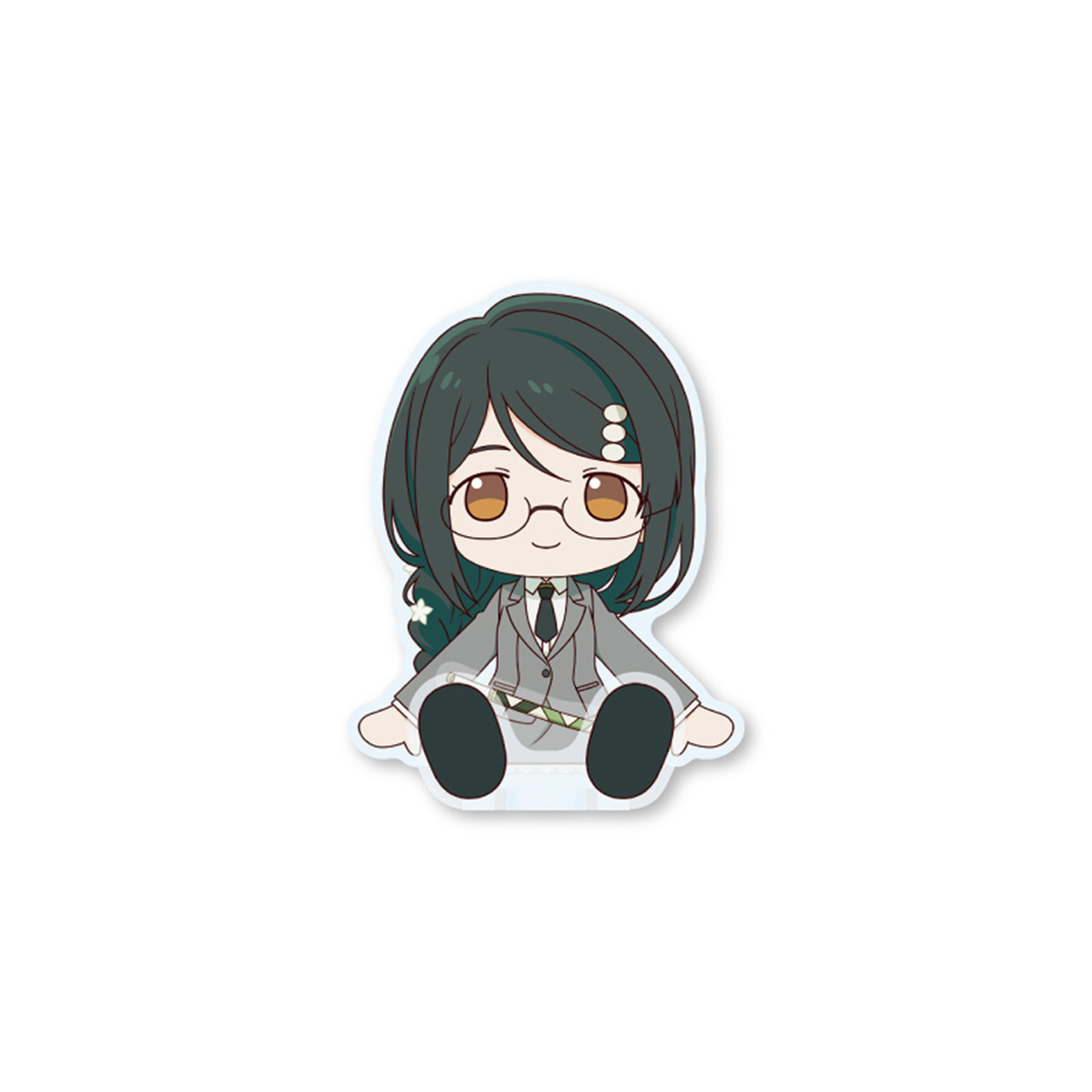 春夏秋冬代行者 春の舞_すわってマスコット！葉桜あやめ