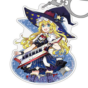 東方Project 霧雨魔理沙 アクリルマルチキーホルダー LIVEステージVer.illust:あきつ