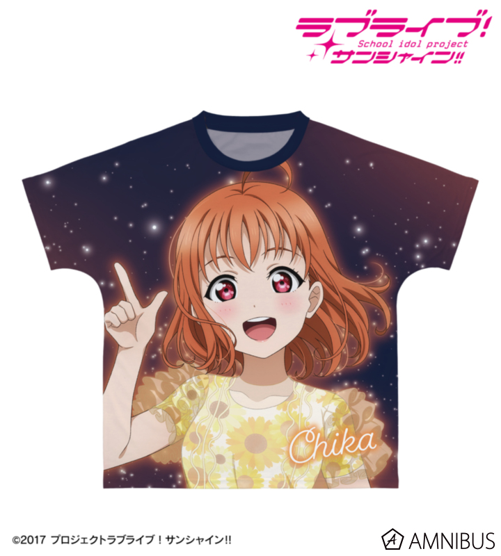 描き下ろし 高海千歌 3rdソロコンサートver. フルグラフィックTシャツ