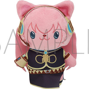初音ミクシリーズ withCATアイマスク付きぬいぐるみキーホルダー 巡音ルカ