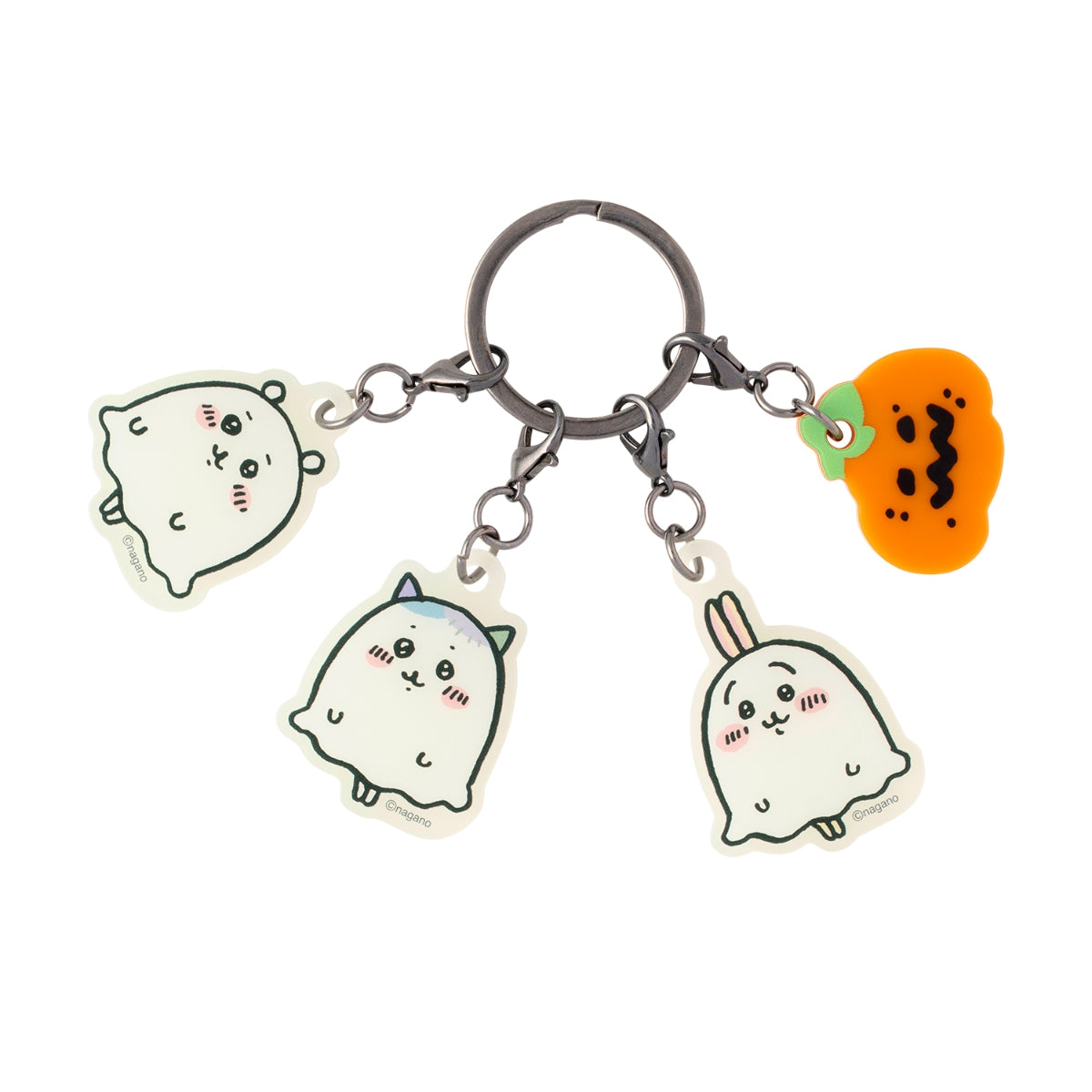 ちいかわ ちいかわパーク おばけな3連蓄光アクリルチャーム