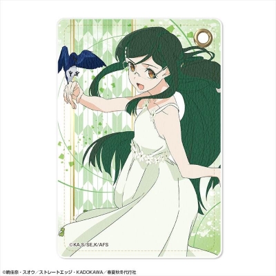 【グッズ-パスケース】テレビアニメ『春夏秋冬代行者 春の舞』 レザーパスケース デザイン03(葉桜瑠璃)【再販】