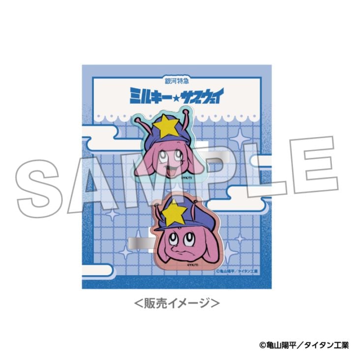 「8月中旬頃以降発送」銀河特急 ミルキー☆サブウェイ 前髪クリップ