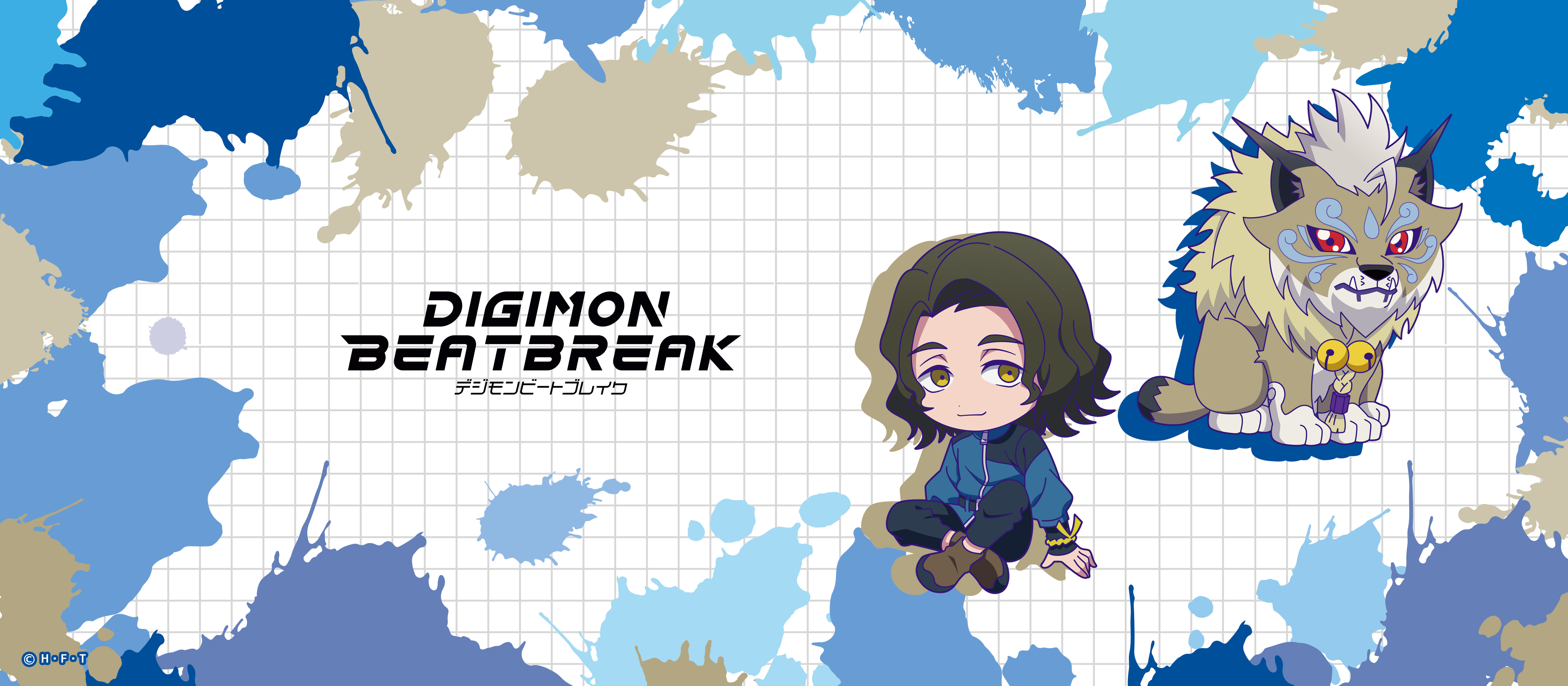 DIGIMON BEATBREAK_ハイブリットタオル キョウ&クーガモン