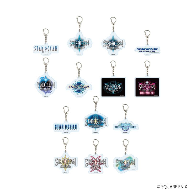 アクリルキーホルダー「スターオーシャンシリーズ」01/コンプリートセット(全14種)