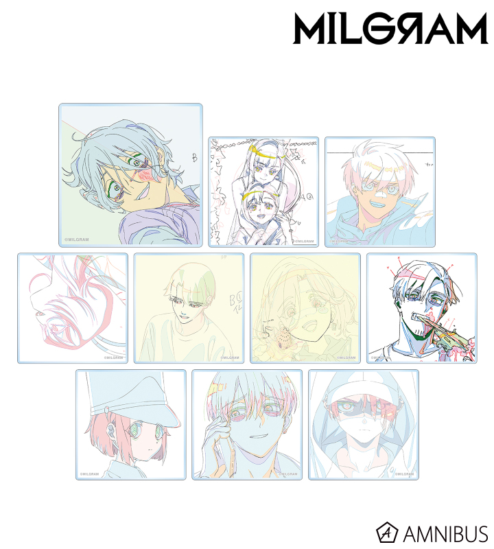 トレーディング原画アクリルカード ver.D