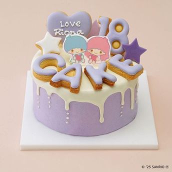リトルツインスターズ カスタムケーキ【サンリオキャラクターズ エンジョイアイドルシリーズ】