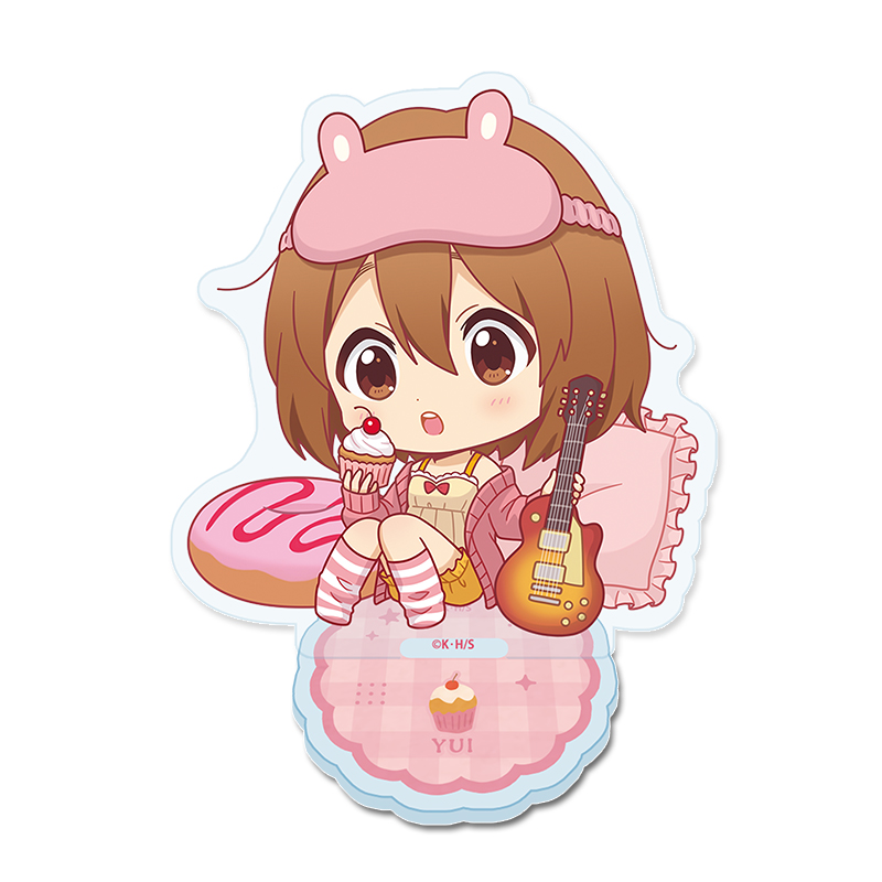 けいおん！_ぷちちょこアクリルスタンド【平沢唯】パジャマver.