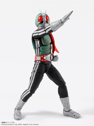 TAMASHII NATIONS S.H.フィギュアーツ（真骨彫製法） 仮面ライダー新1号 栄光の昭和ライダーエディション 約145mm PVC&ABS&布製 塗装済み可動フィギュア