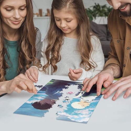 光が死んだ夏 ジグソーパズル 木製 200ピース 25×35cm アニメ柄 入門編 プリント 家族で楽しむ 脳トレ 飾れる インテリアに映える ギフトに最適 1220OC01-3