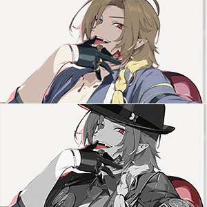 ゼンレスゾーンゼロ 影画シリーズ アクリルボード モッキンバード ヒューゴ