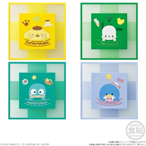 サンリオキャラクターズ CLEARSQUARE グミ＆コースター 12個入りBOX (食玩)