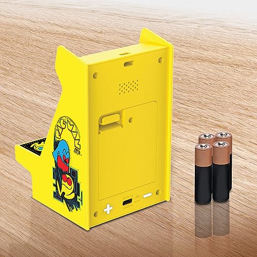 My Arcade パックマン ナノプレイヤープロ ミニアーケードマシン 4.8インチ 完全に遊べるビデオゲーム コレクター向け