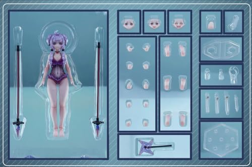 次元具象1/12 機甲少女 元の魔女 林鸦 素体セット 可動 アクション ル フィギュア 完成品 フルセット (水着林鸦.part2)