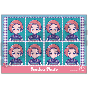 TVアニメ『ブルーロック』 証明写真風ステッカー にゅ～とろ 第3弾 M 閃堂秋人