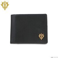 機動戦士ガンダム ジオン軍マークゴールドVer. 二つ折り財布 【2025年12月発送】