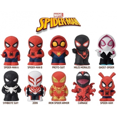 【トレーディングフィギュア】スパイダーマン ソフビパペットマスコット【再販】