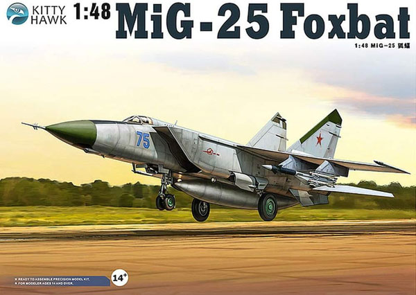 1/48 MIG-25 PD/PDSフォックスバット プラモデル