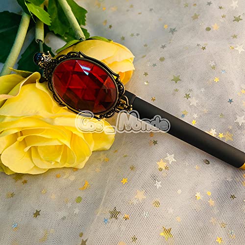 Cos Monde ツイステッドワンダーランド グッズ 式典服 制服 魔法杖 魔法筆 宝石ペン 鍵 カギ おもちゃ コスプレコスチューム小物 道具 胸 腰 飾り物 コレクション (筆,ハーツラビュル寮)