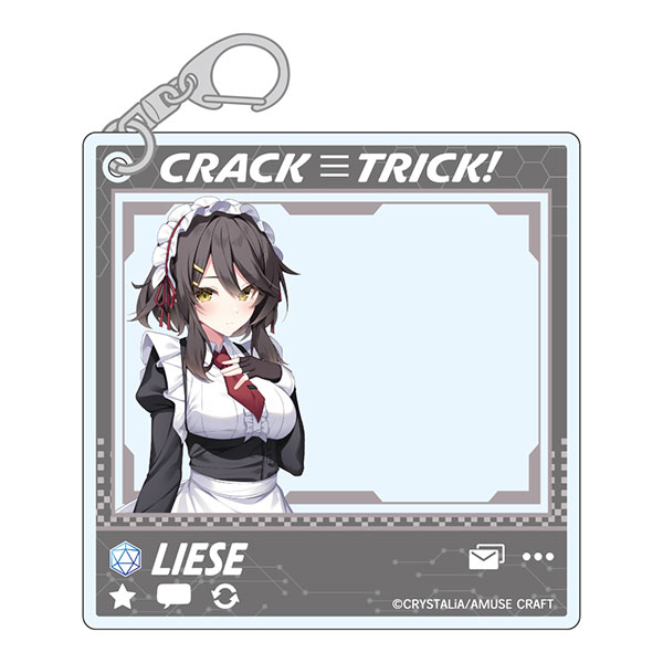 CRACK≡TRICK！ SNSぽいアクリルキーホルダー リーゼ・アシュクロフト