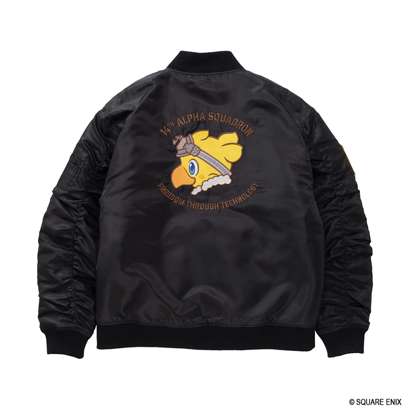 FINAL FANTASY XIV Bomber Jacket - ALPHA SQUADRON