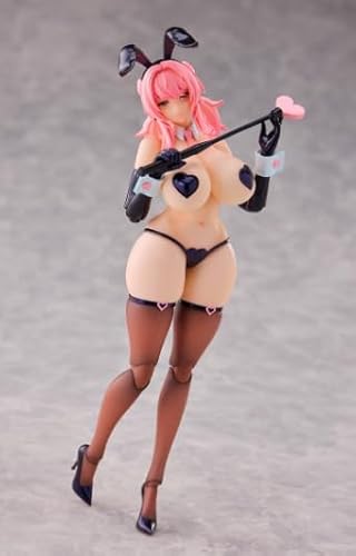 [AC]BISHOUCRAFT 1/12 逆転兎女郎 ニコル 可動 アクションフィギュア ヘット 素体 衣装 アクセサリー フルセット