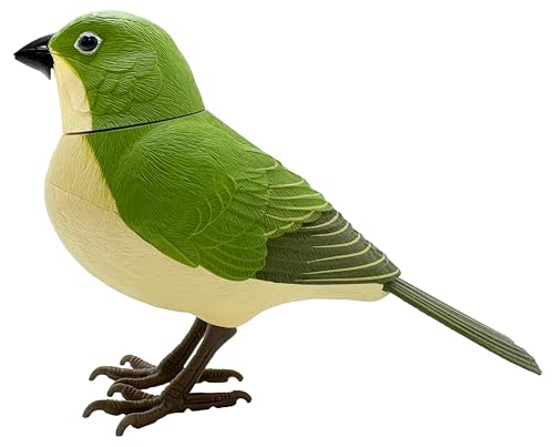 TKSK 日本の野鳥ミュージックバード メジロ 電池使用 6歳~ 全長約13cm TK-171