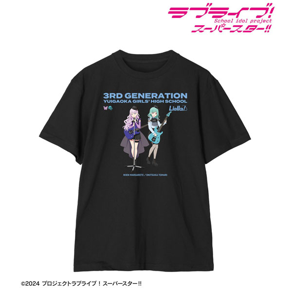 ラブライブ！スーパースター！！ 描き下ろし 3期生 バンドver. Tee ユニセックス XL[アルマビアンカ]《１０月予約》