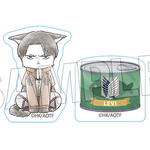 進撃の巨人 調査兵にゃん 積み積みブロック ミニ リヴァイ