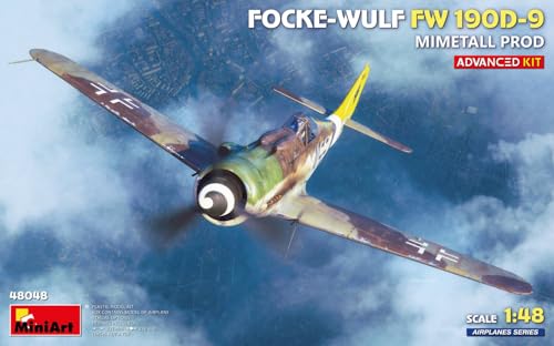 ミニアート 1/48 フォッケ・ウルフ Fw 190D-9 ミメタル社製 アドバンスドキット プラモデル MA48048