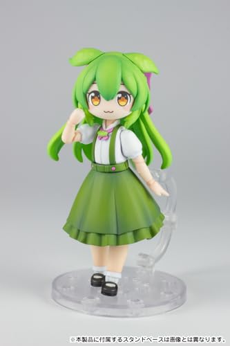 ピーエムオフィスエー プラフィア お嬢様ずんだもん 全高約104mm 1/12スケール 色分け済みプラモデル 組立キット PP244
