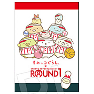 すみっコぐらし パタパタメモ ROUND1ver.