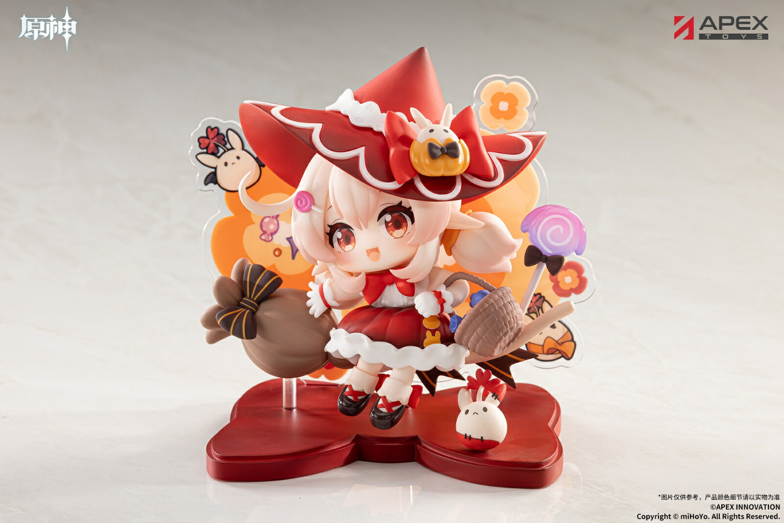 【特典】原神 幽夜綺想シリーズ ちびキャラフィギュア クレー