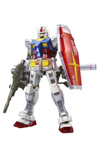 バンプレスト 一番くじコラボ 機動戦士ガンダム ガンプラ A賞 MG1/100 RX-78-2ガンダムVer.3.0[ソリッドクリア／スタンダード]