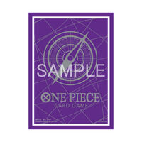 【BCGFest25-26】ONE PIECEカードゲーム リミテッドカードスリーブ スタンダードパープルシルバー【BCGF事後販売】
