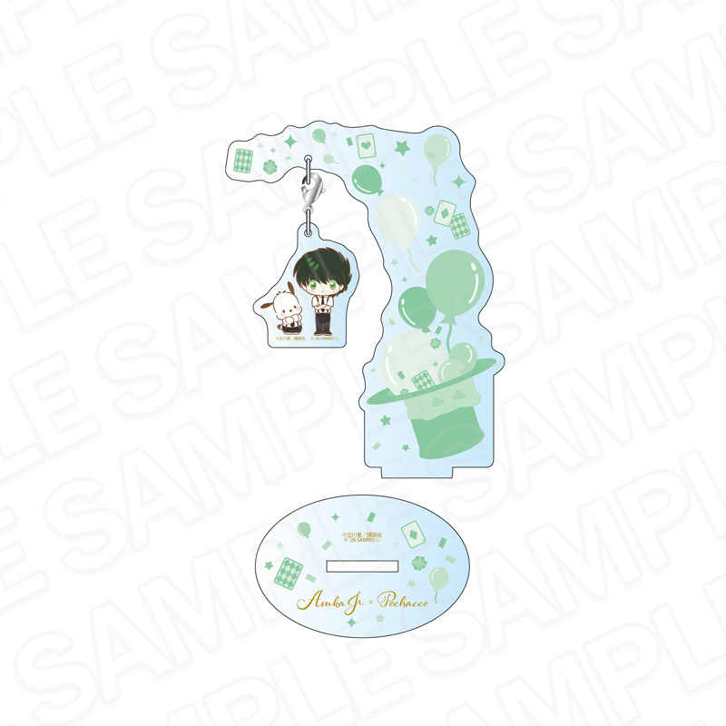 怪盗セイント・テール×サンリオキャラクターズ_ふらふらアクリルスタンド アスカJr.×ポチャッコ