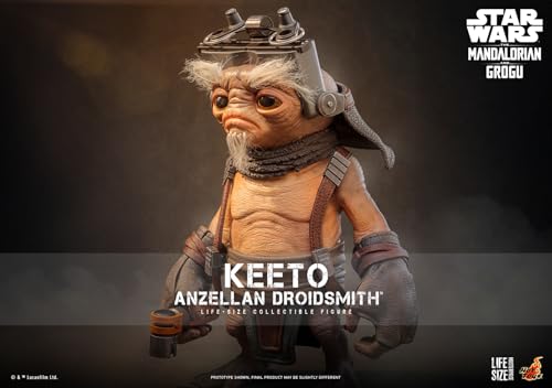 ライフサイズ・マスターピース スター・ウォーズ/マンダロリアン・アンド・グローグー キート(アンゼラ人/ドロイド修理屋) 1/1スケールフィギュア