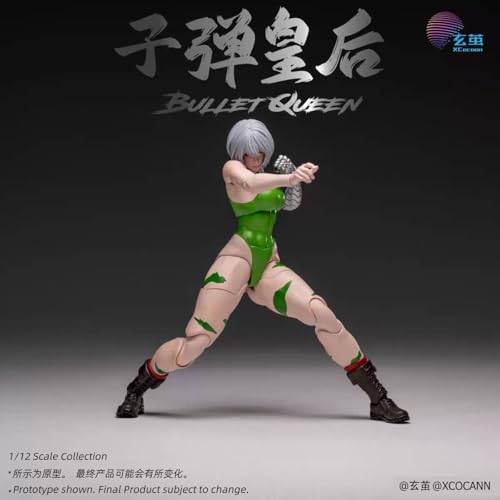 【JEEASS】玄茧工作室 1/12 フィギュア バレット 女王 素体 ヘッド 服セット フルセットアクションフィギュア CFC02A 標準版