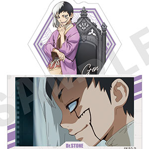 「Dr.STONE」ステッカーセット(あさぎりゲン)