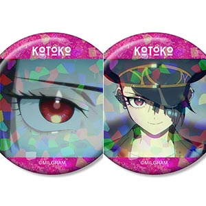 MILGRAM -ミルグラム- コトコ 場面写ホログラム缶バッジ2個セット