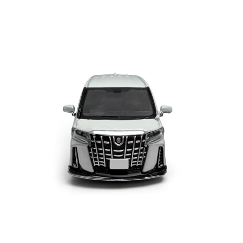 モデルモデル (MODEL MODEL) MODEL MODEL 1/64 トヨタアルファード カスタムバージョン ホワイト 完成品 MM64-Alphard-002