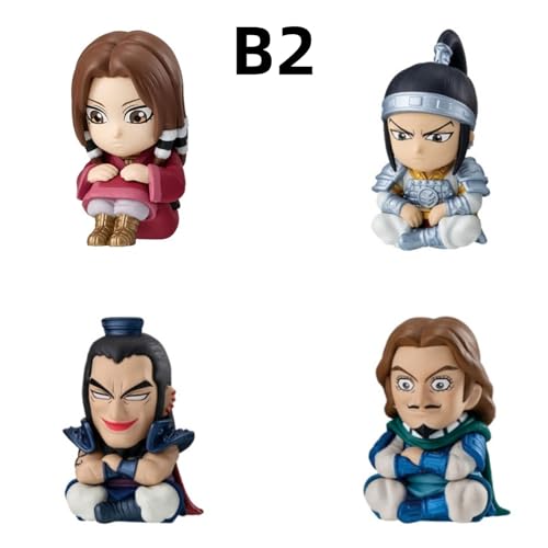 [HAOJEE]フィギュア 信 嬴政 河了貂 羌瘣 王賁 蒙恬 桓騎 楊端和 王翦 人形 塗装済み完成品 かわいい 装飾品 アニメ周辺 原作忠実 記念品 人気 日常 萌えグッズ オシャレ 誕生日 プレゼント ハロウィン クリスマス 贈り物 (B2)