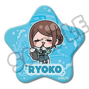 アニメ『銀河特急 ミルキー☆サブウェイ』 星型缶バッジ(mochocho) MG(リョーコ)