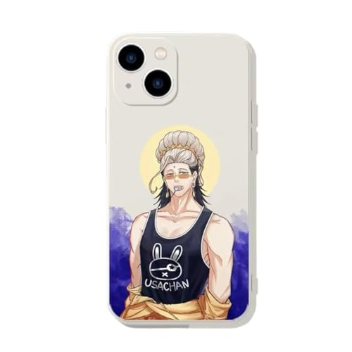 終末のワルキューレ iphone17ケース スマホケース 釈迦 うさぎ ヘラクレス ソー 呂布奉先 軟殻 シリカゲル iPhone多機種対応 脱着簡単 耐衝撃 可愛い 潮流 携帯ケース コスプレ小物 萌えグッズ プレゼント (iphone16 pro max ケース,白2)
