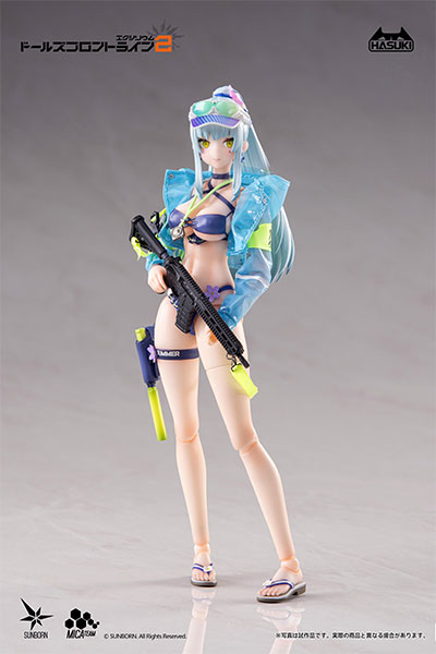 pocket art PA013 ドールズフロントライン2：エクシリウム クルカイ 蒼き軌跡Ver. 通常版 1/12 完成品アクションフィギュア[HASUKI]《０５月予約》