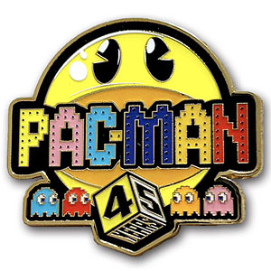 パックマン45THアニバーサリーピンズ/ パックマン