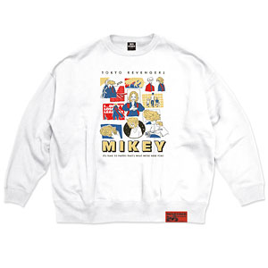 TVアニメ『東京リベンジャーズ』 第3弾 天竺編 チェキフォトスウェット 2(マイキー) ホワイト XL
