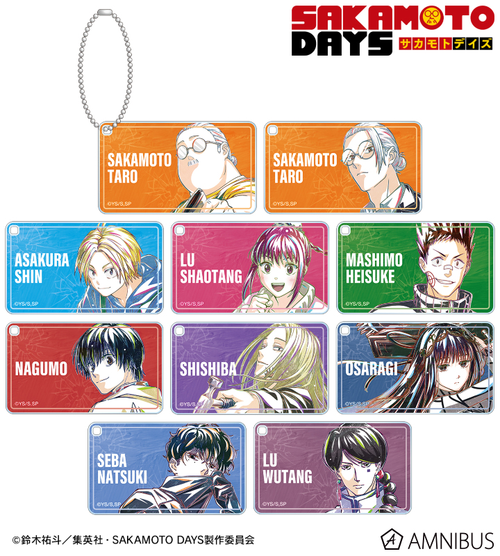 トレーディング Ani-Art スクエアアクリルキーホルダー